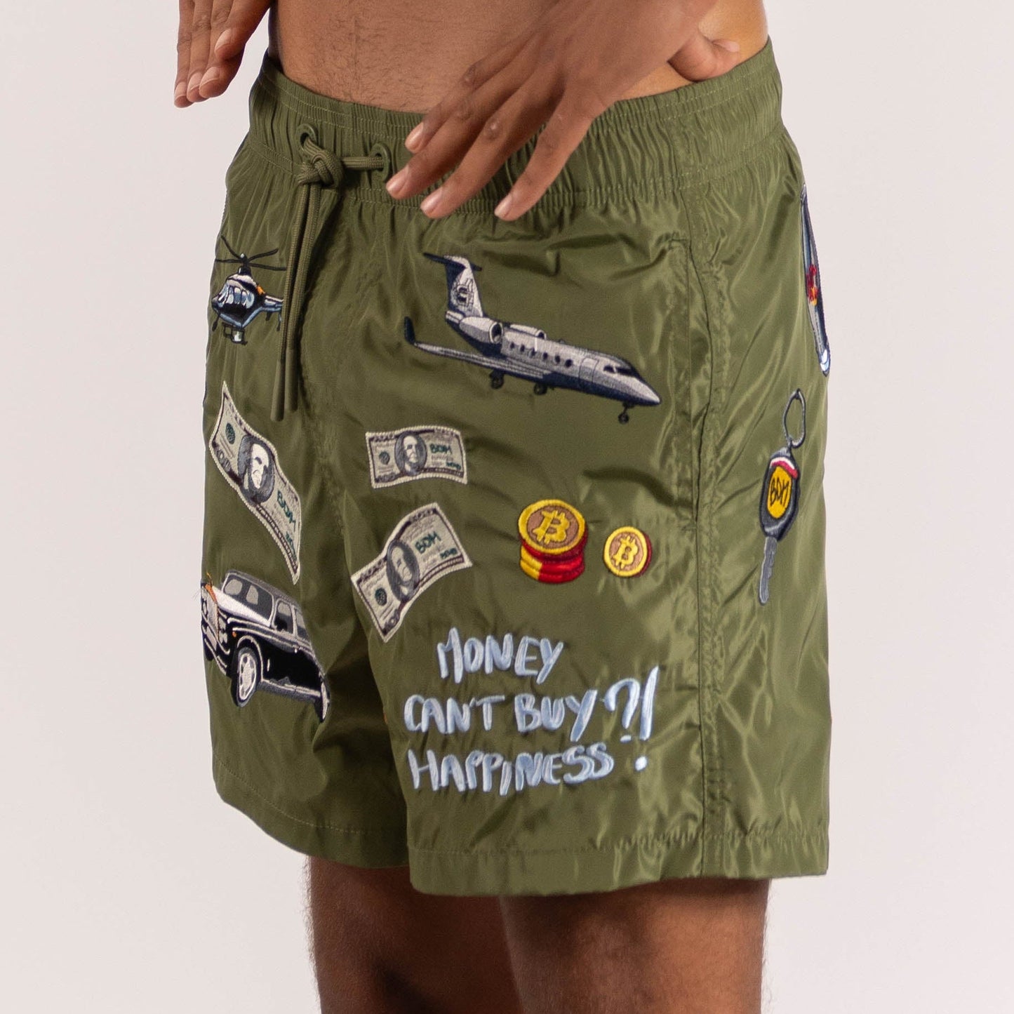 SWIMWEAR HAPPY | MILITARY GREEN