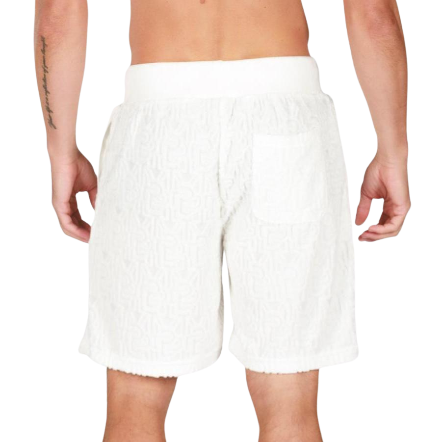 ECRU | Monogram Shorts