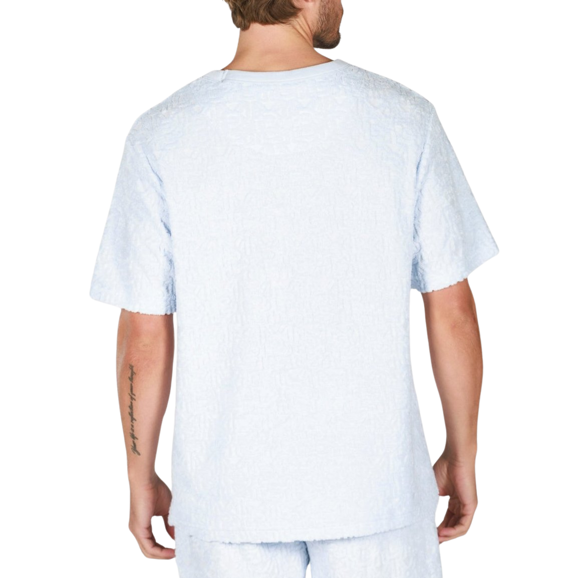 SKY BLUE | Oversized Monogram T-shirt