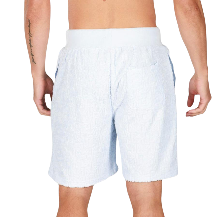 SKY BLUE | Monogram Shorts
