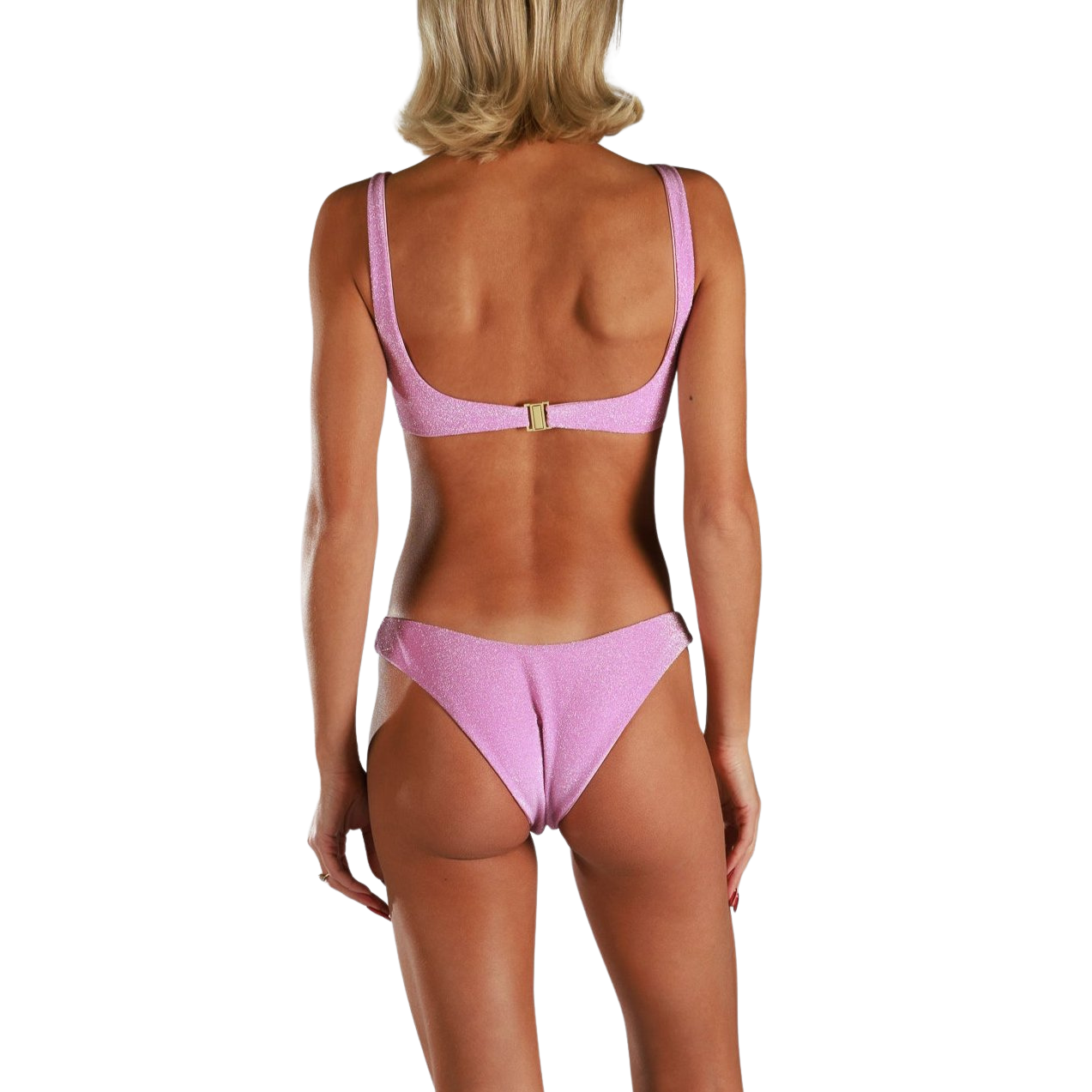 LOORE SPARKLE PINK | Bikini Top