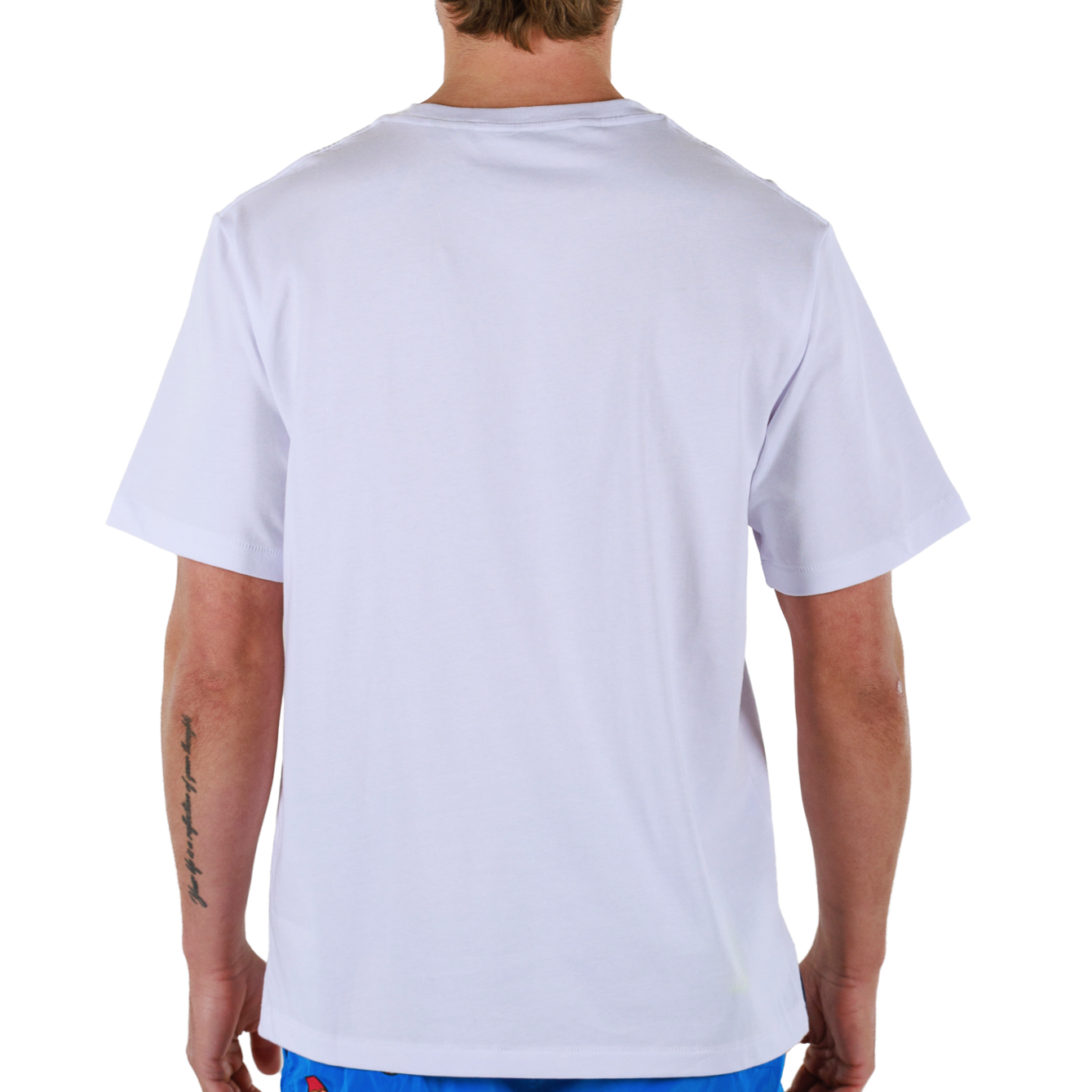 ALLARD WHITE | Mens Cotton Oversized T-Shirt BDM SKULL