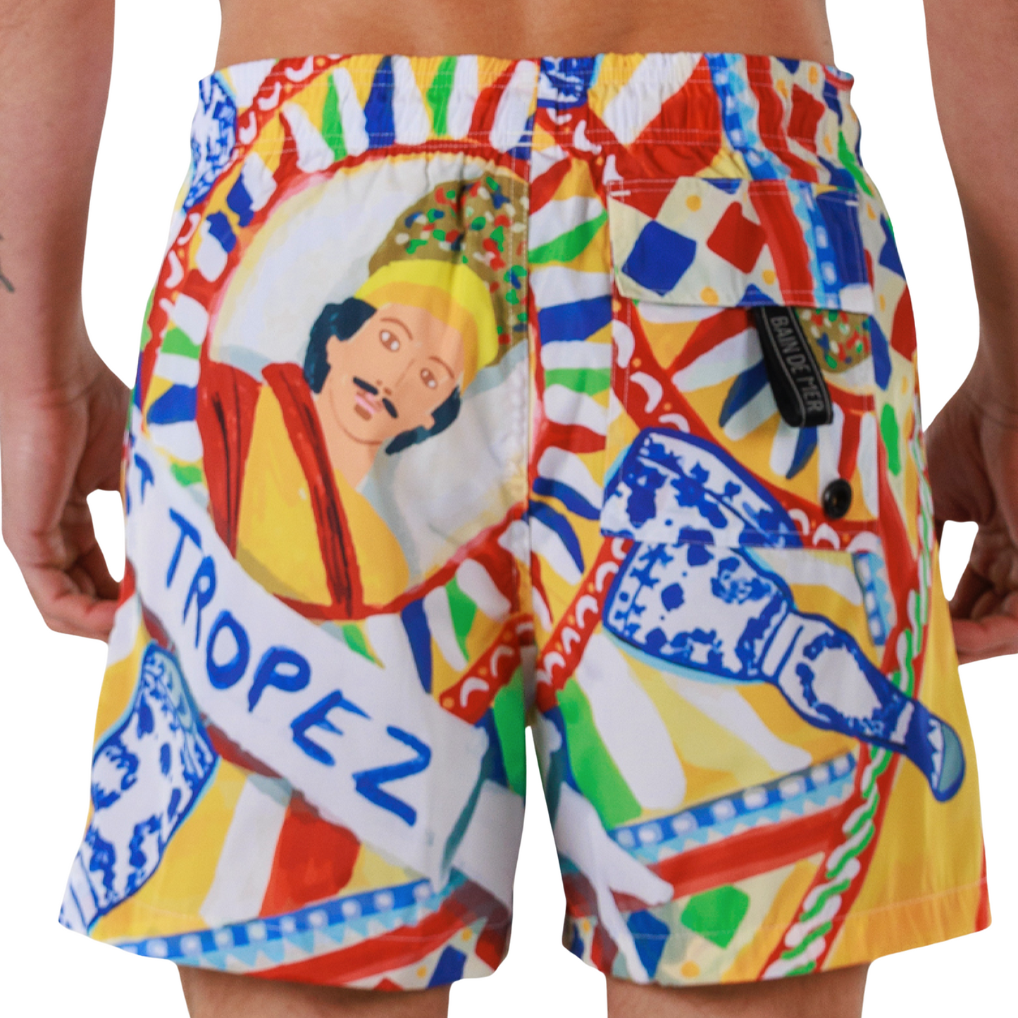 SALIN | Mens Swimwear DOLCE VITA PRINT