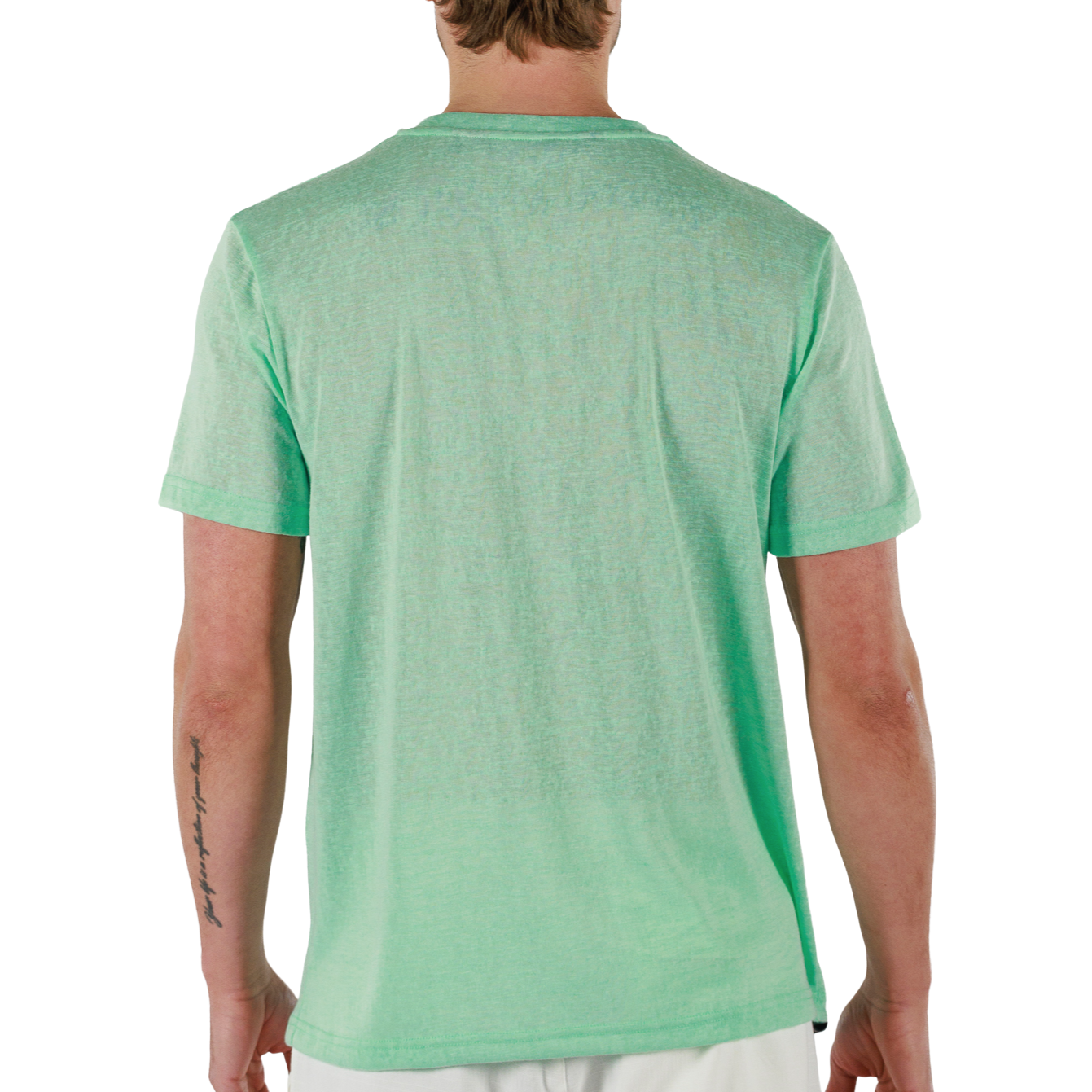 BROOK GREEN | Mens Linen T-shirt