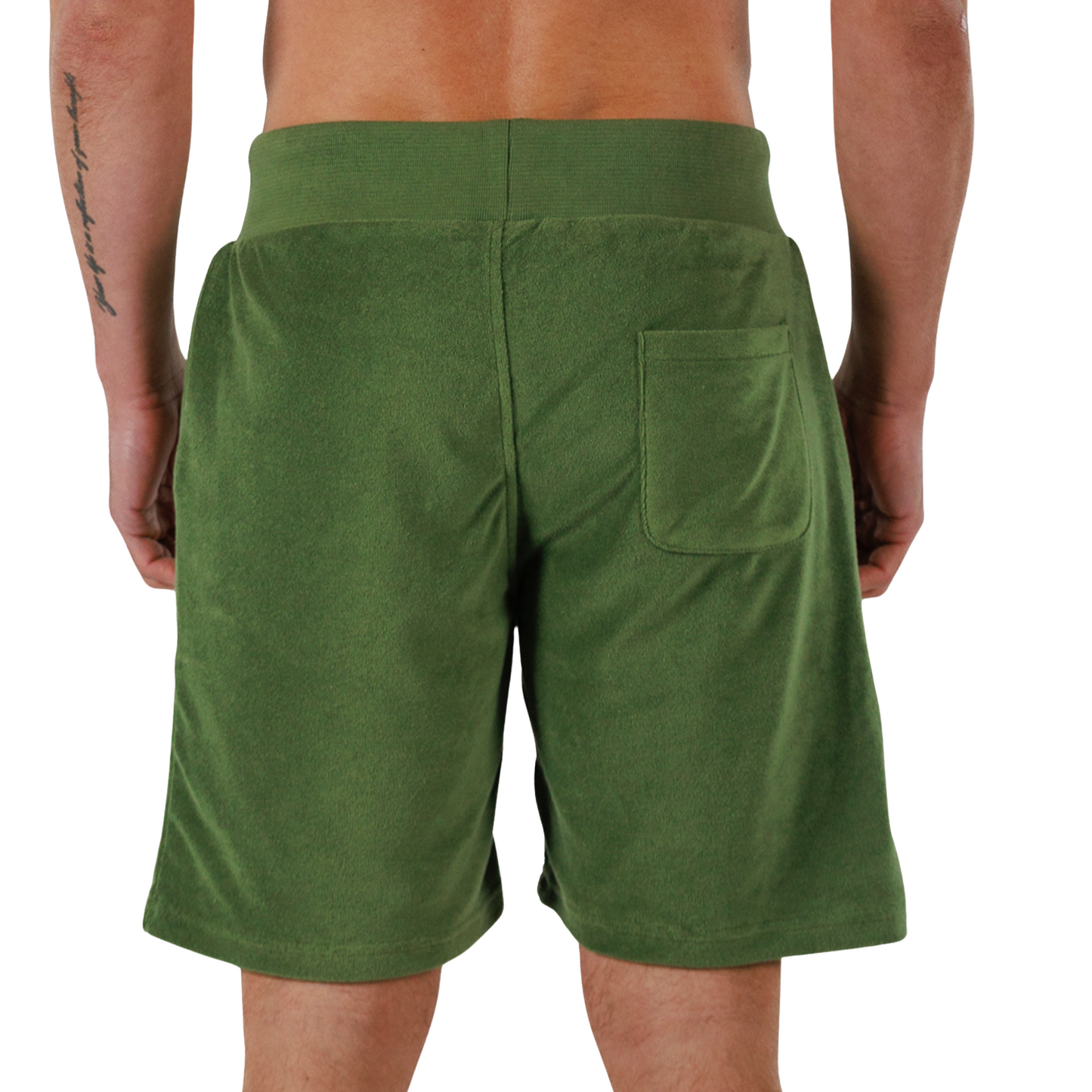 MILITARY GREEN | BDM Towelling Shorts