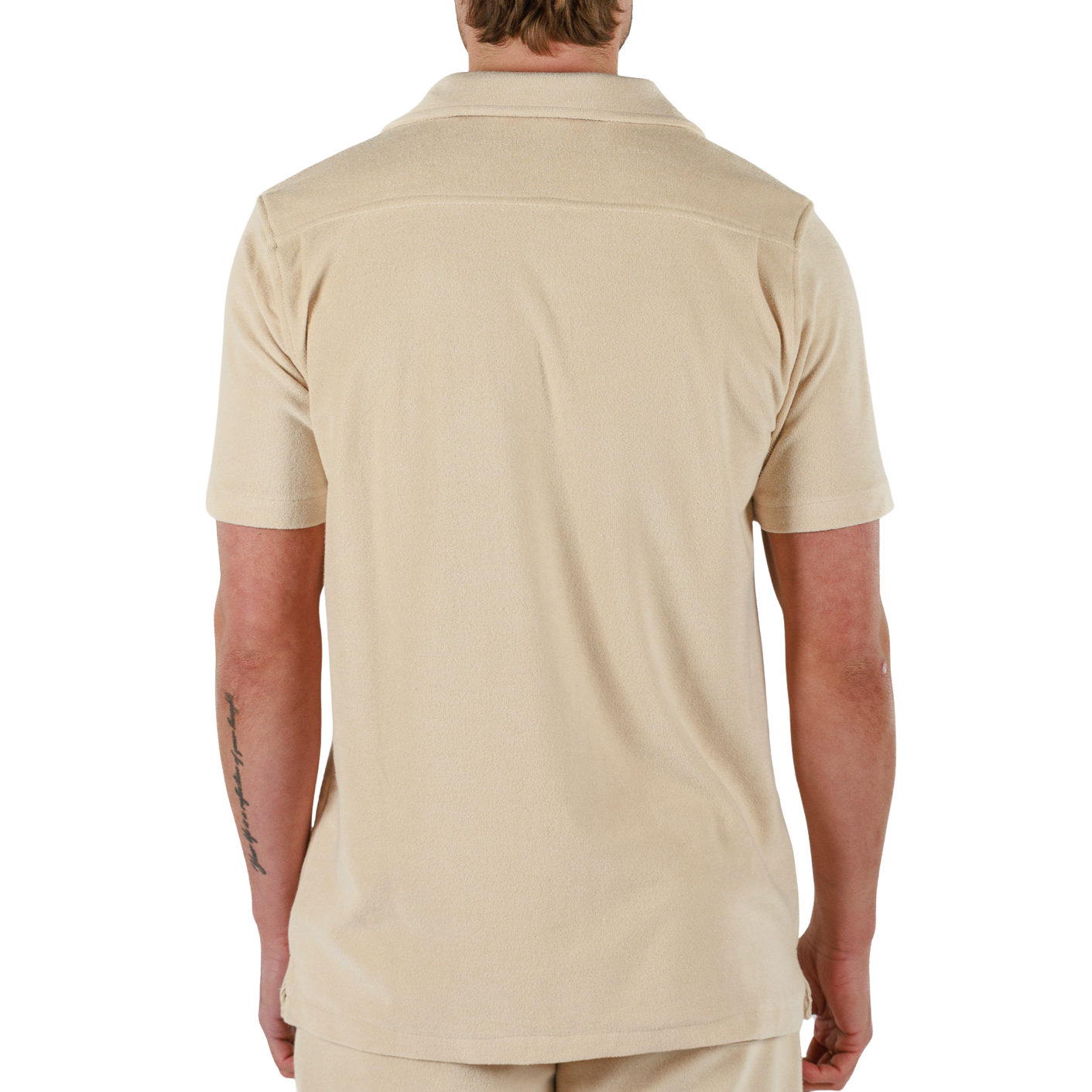 SAND | BDM Towelling Shirt Short Sleeve