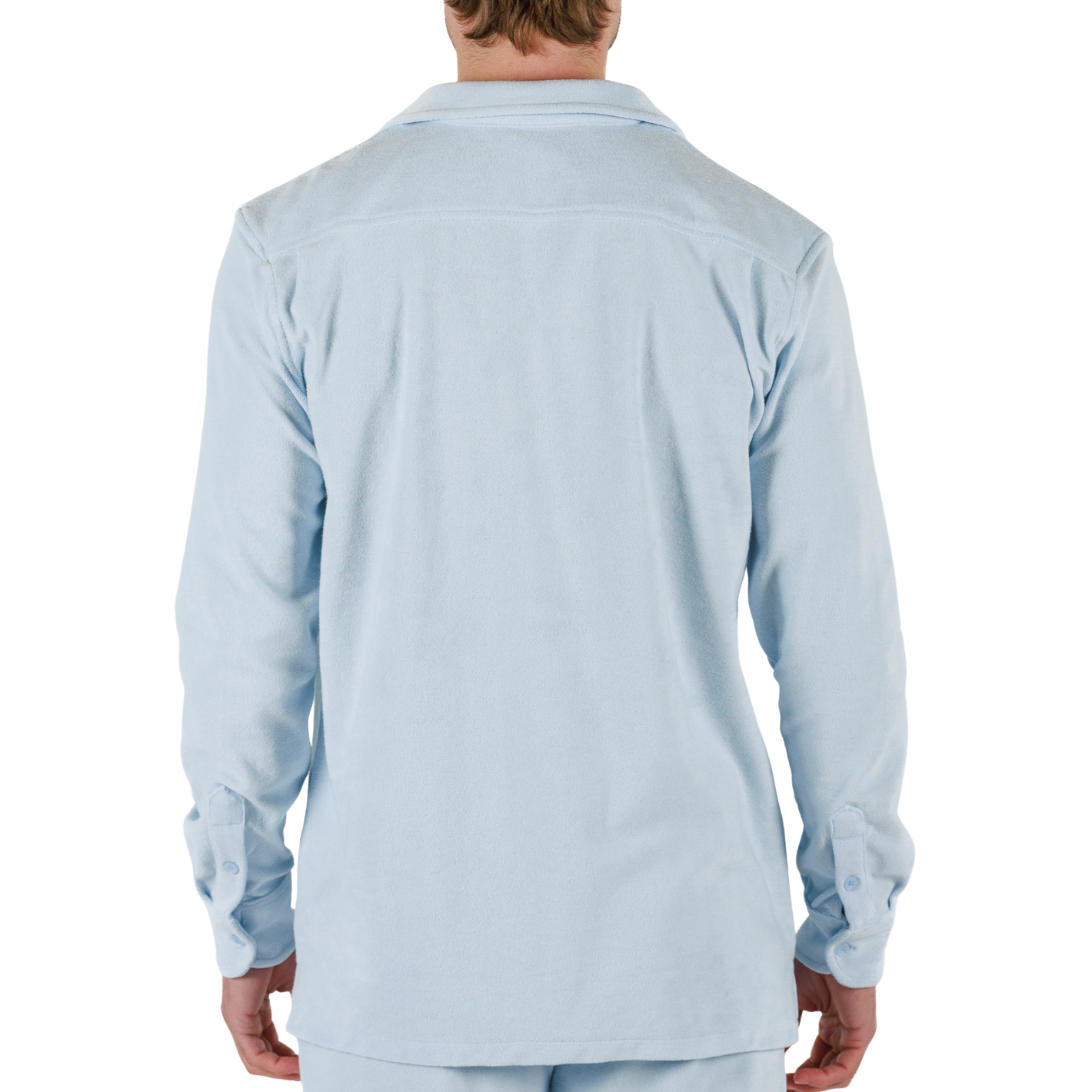 SKY BLUE | BDM Towelling Shirt Long Sleeve