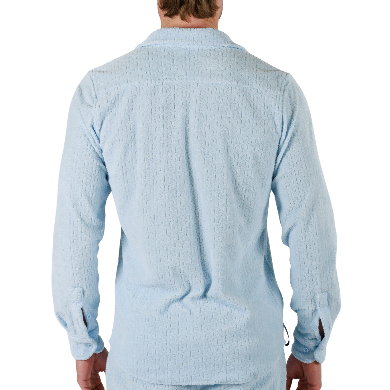 JACQUARD SKY BLUE | Shirt Long Sleeve