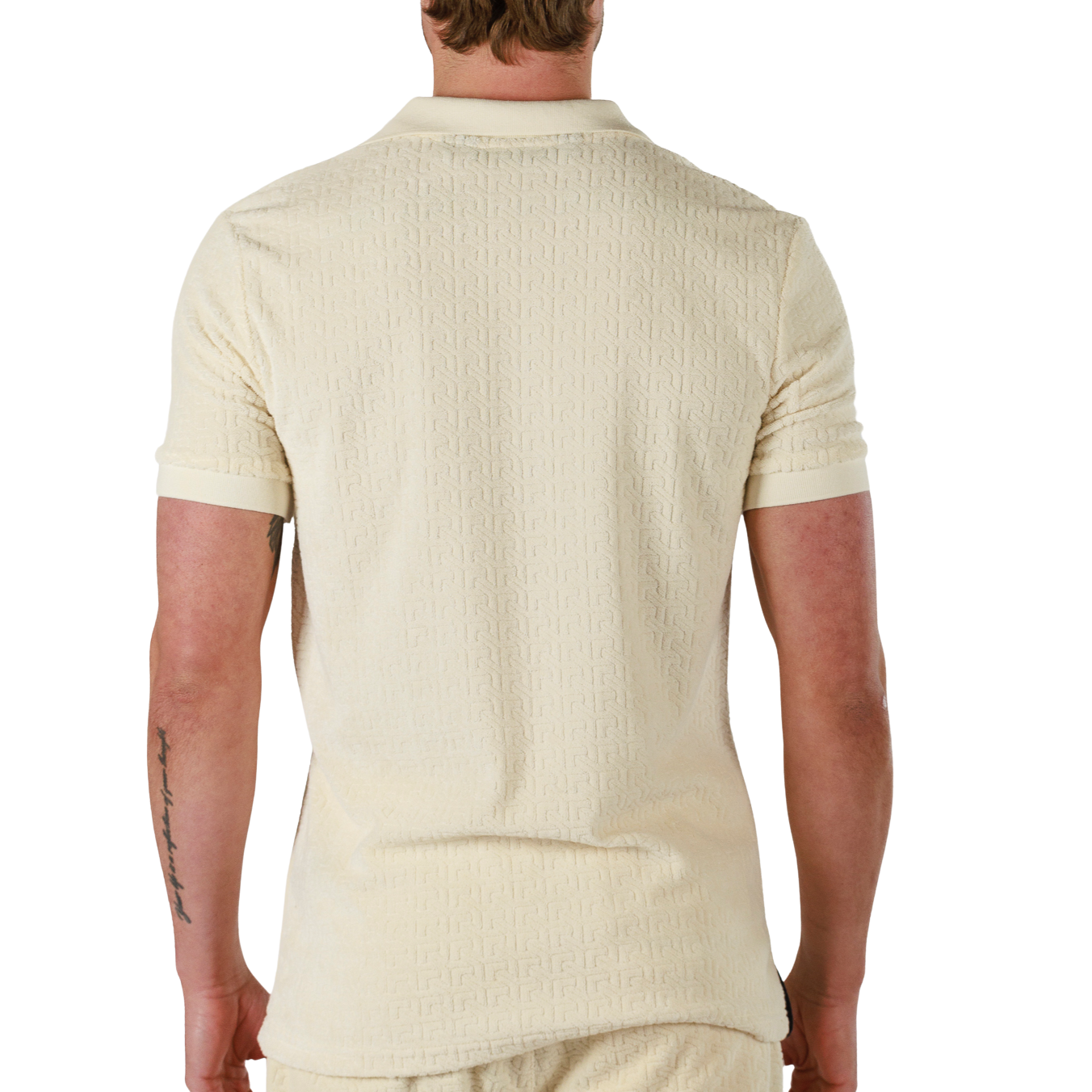 JACQUARD ECRU | Polo