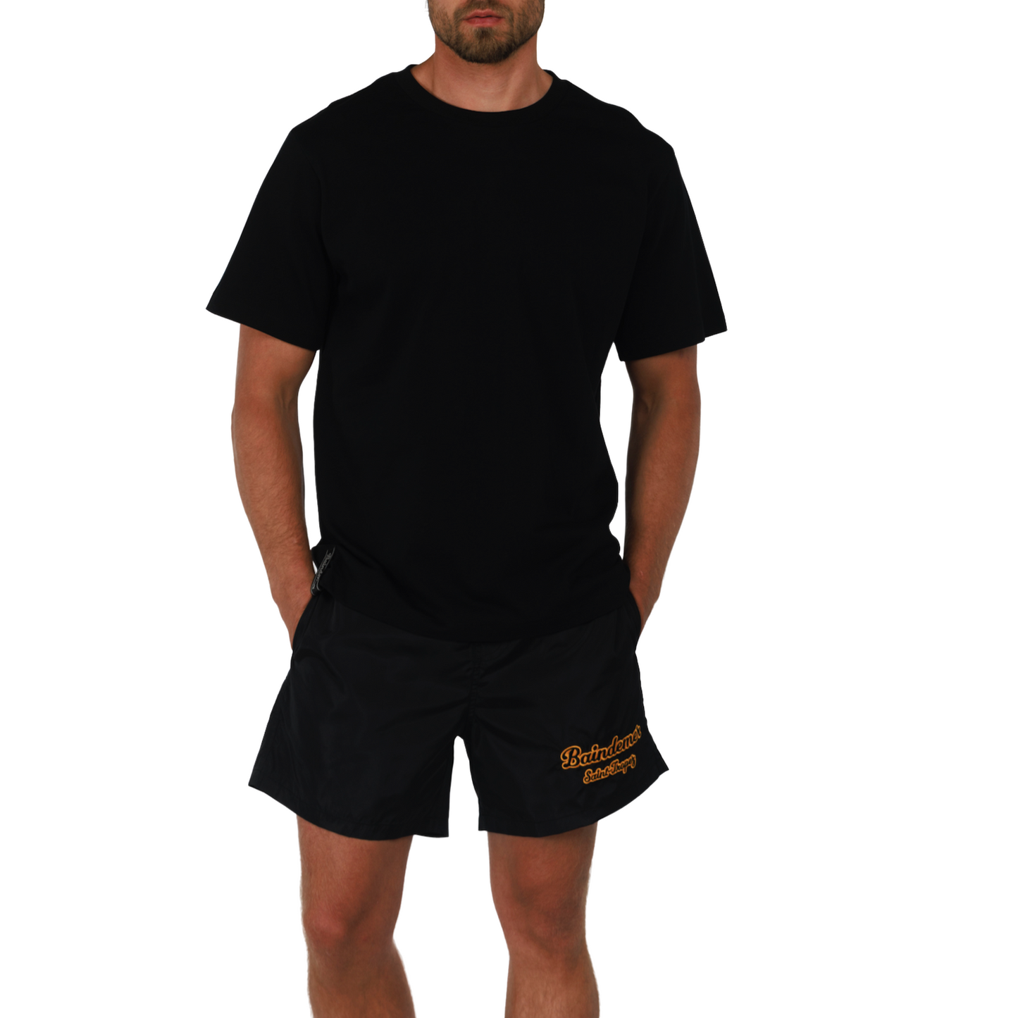 ALLARD BLACK | Mens Cotton Oversized T-Shirt BDM CLASSIC