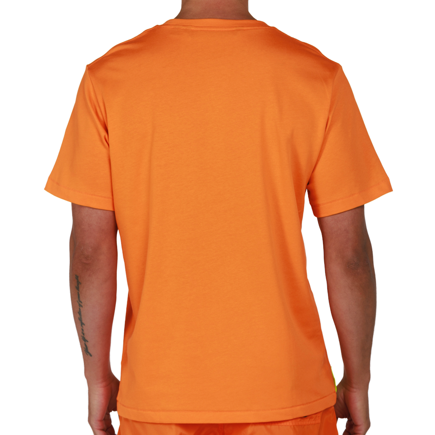 ALLARD ORANGE | Mens Cotton Oversized T-Shirt BDM CLASSIC SMALL