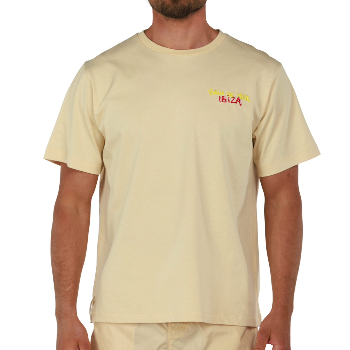 ALLARD SAND | Mens Cotton Oversized T-Shirt BDM IBIZA