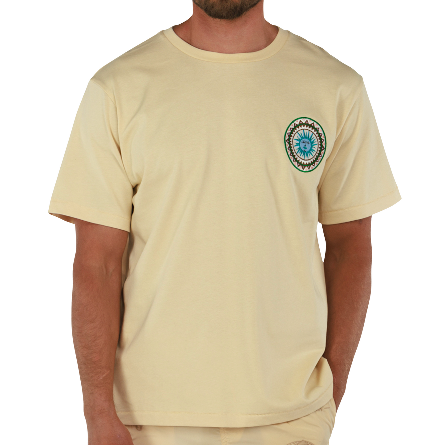 ALLARD SAND | Mens Cotton Oversized T-Shirt MEDITERRANEAN