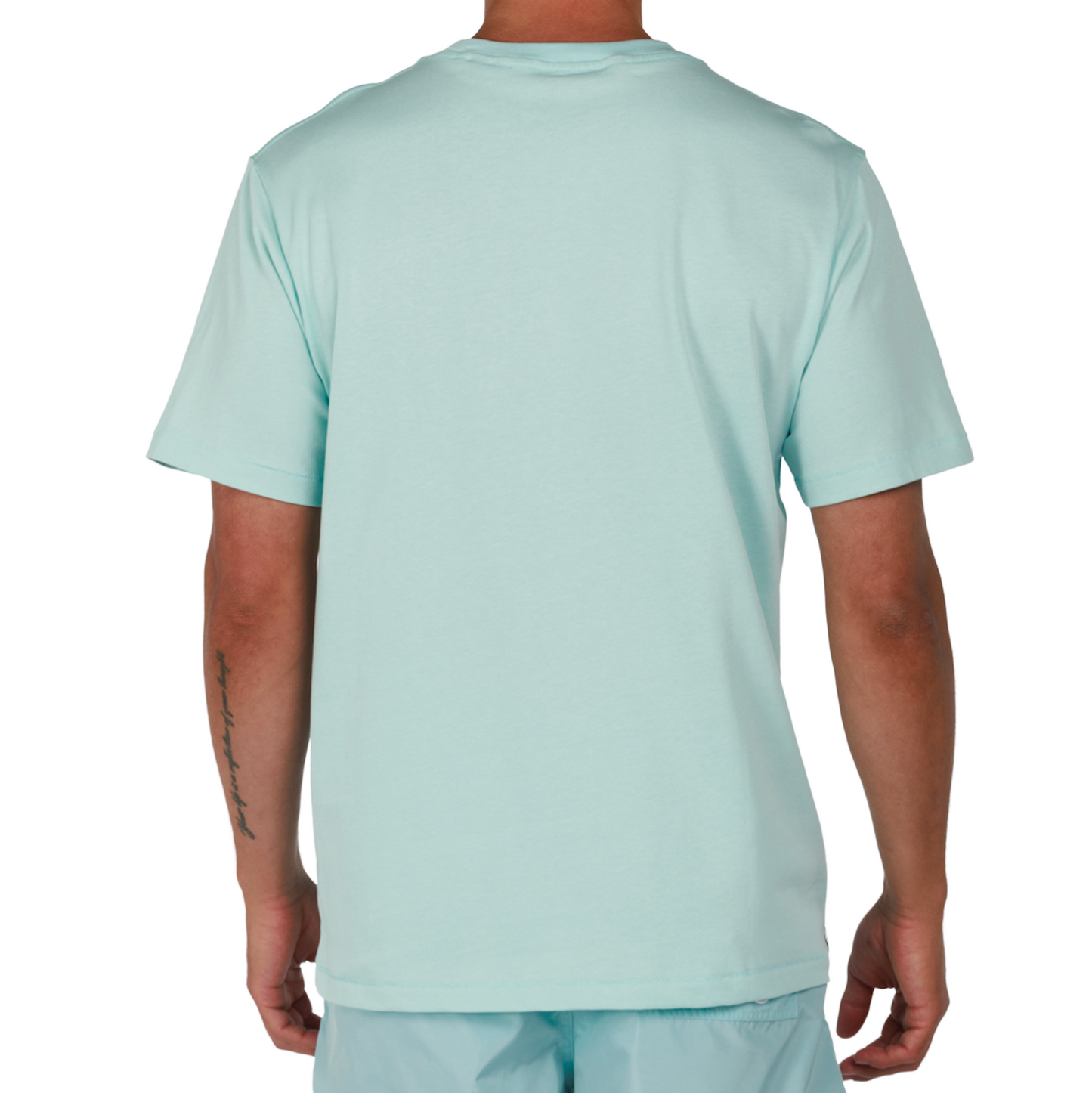 ALLARD SKY BLUE | Mens Cotton Oversized T-Shirt BDM CLASSIC SMALL