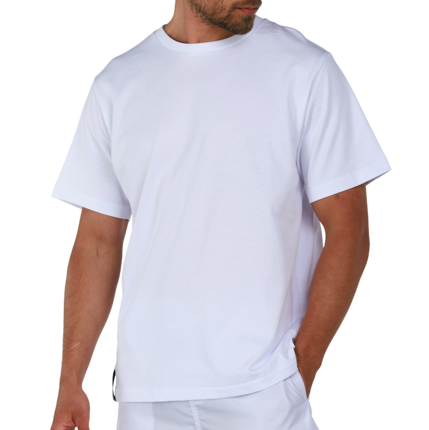 ALLARD WHITE | Mens Cotton Oversized T-Shirt BDM FORB`S