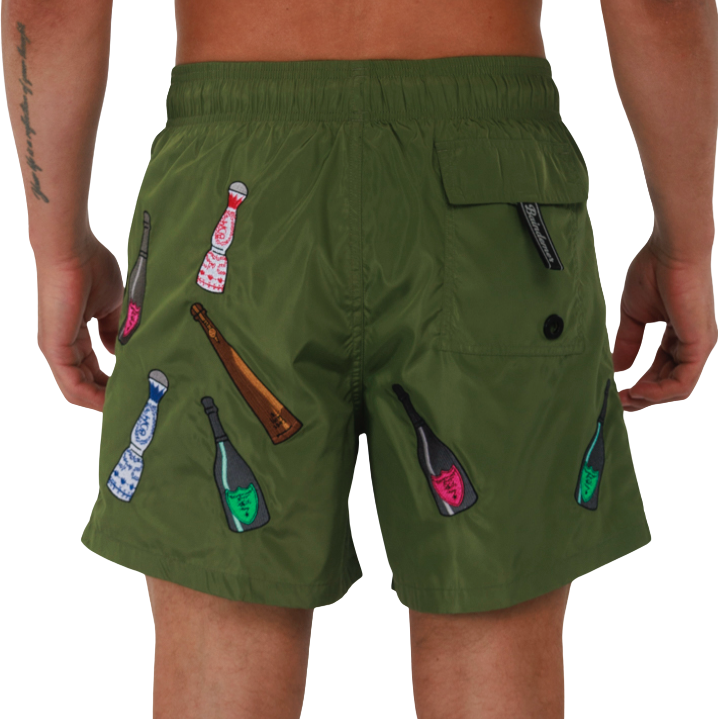 SALIN MILITARY GREEN | Mens Swimwear GENTLEMEN'S CLUB
