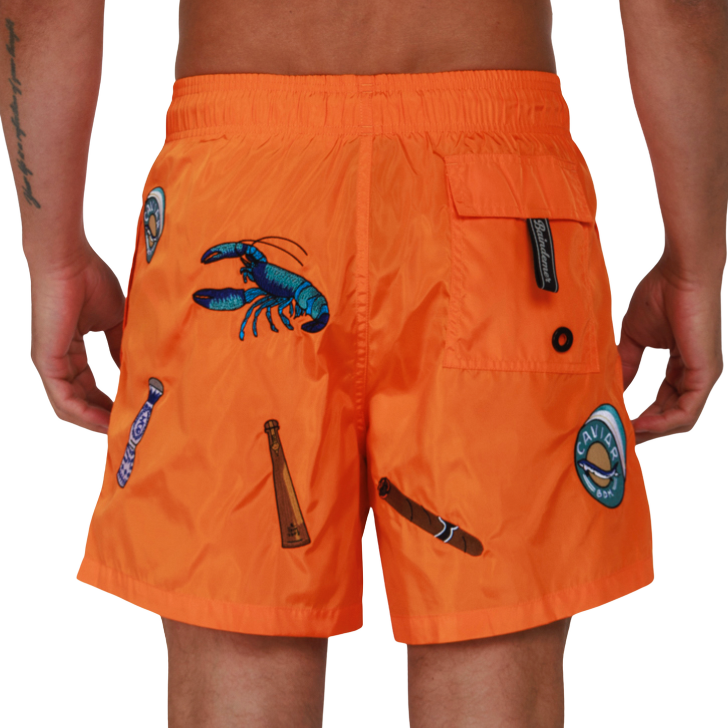 SALIN ORANGE | Mens Swimwear CIGARE X AZUL