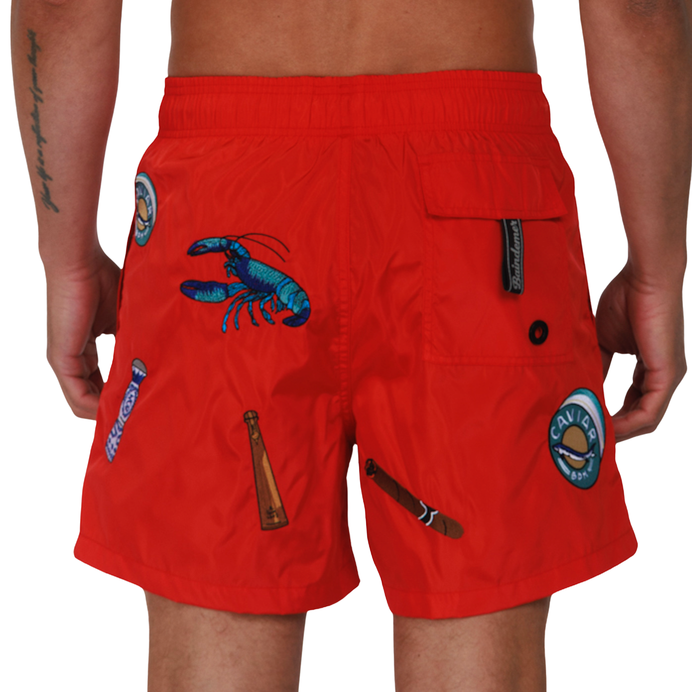 SALIN RED | Mens Swimwear CIGARE X AZUL