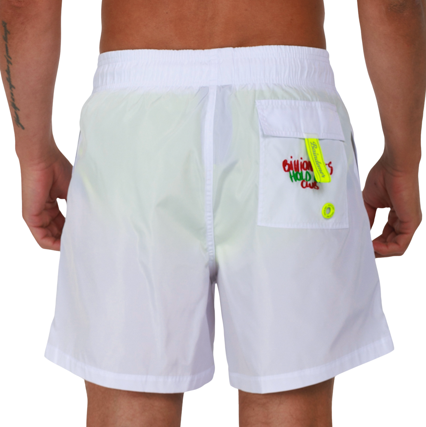 SALIN WHITE | Mens Swimwear THE BILLIONAIRES CLUB MONO