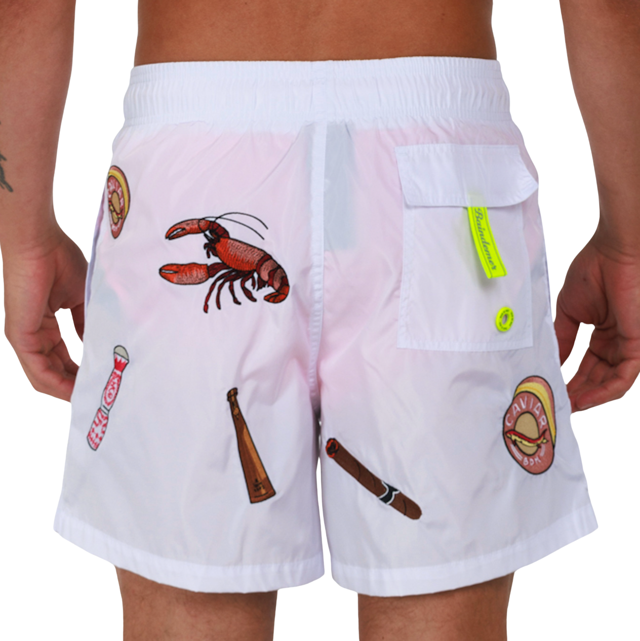 SALIN WHITE | Mens Swimwear CIGARE X AZUL