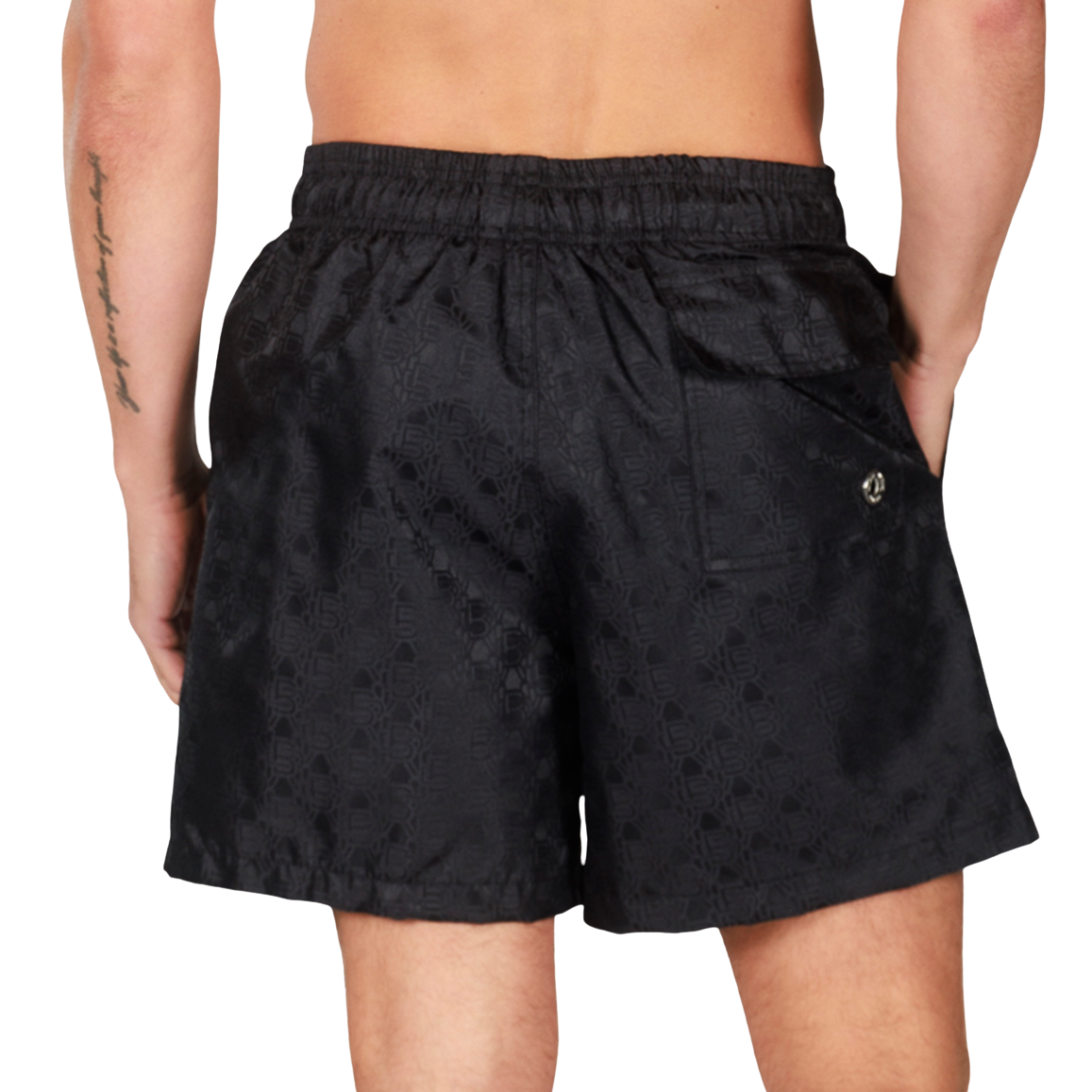 SALIN NAVY BLUE | Mens Swimwear Bdm Monogram