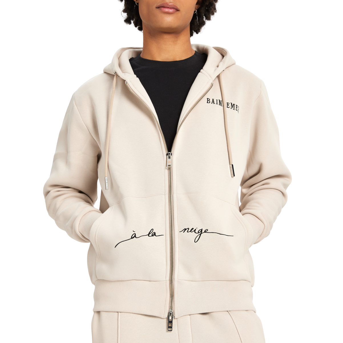 COURCHEVEL COTTON ZIP HOODIE