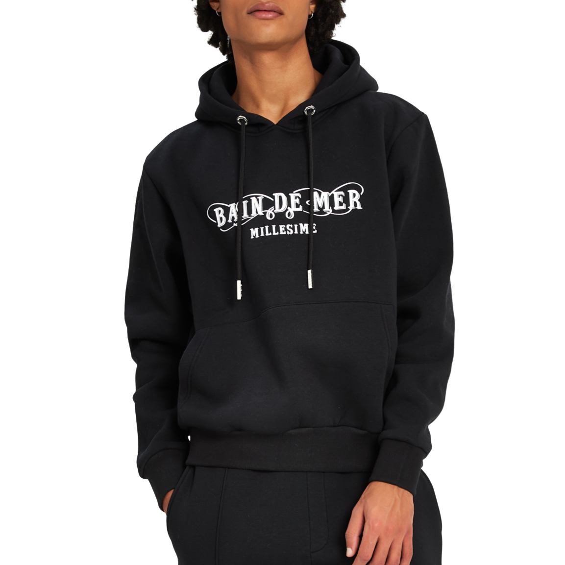 DADDY COTTON HOODIE | BLACK