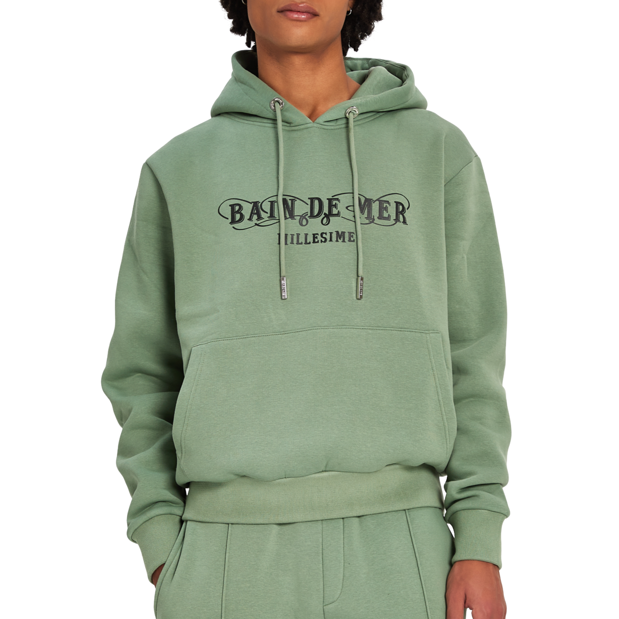 DADDY COTTON HOODIE | MILITARY GREEN