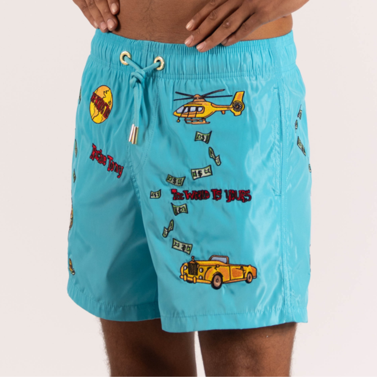 SWIMWEAR RICHIE TONY | TIFFANY BLUE