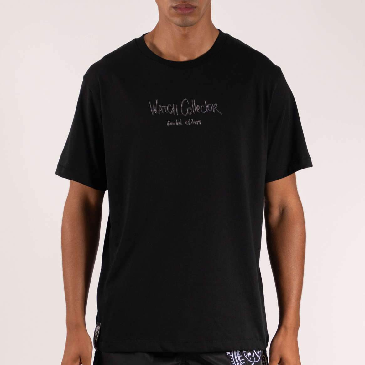 T-SHIRT WATCH COLLECTOR PRINT | BLACK