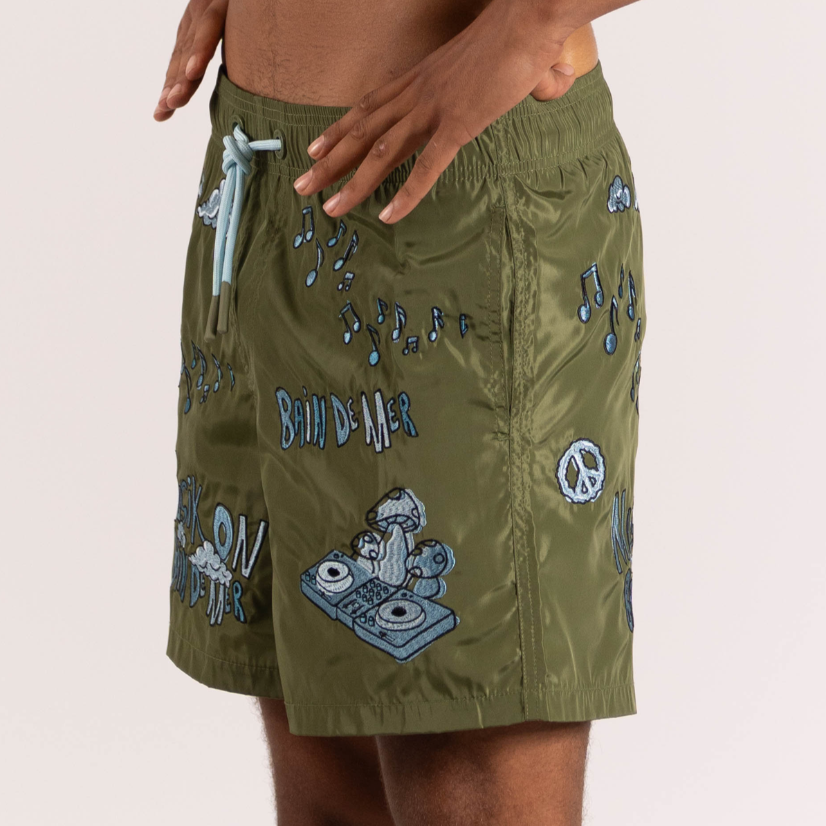 SWIMWEAR MUSIK ON BAINDEMER | MILITARY GREEN