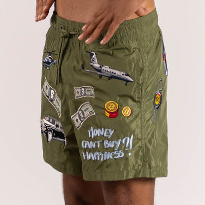 SWIMWEAR HAPPY | MILITARY GREEN