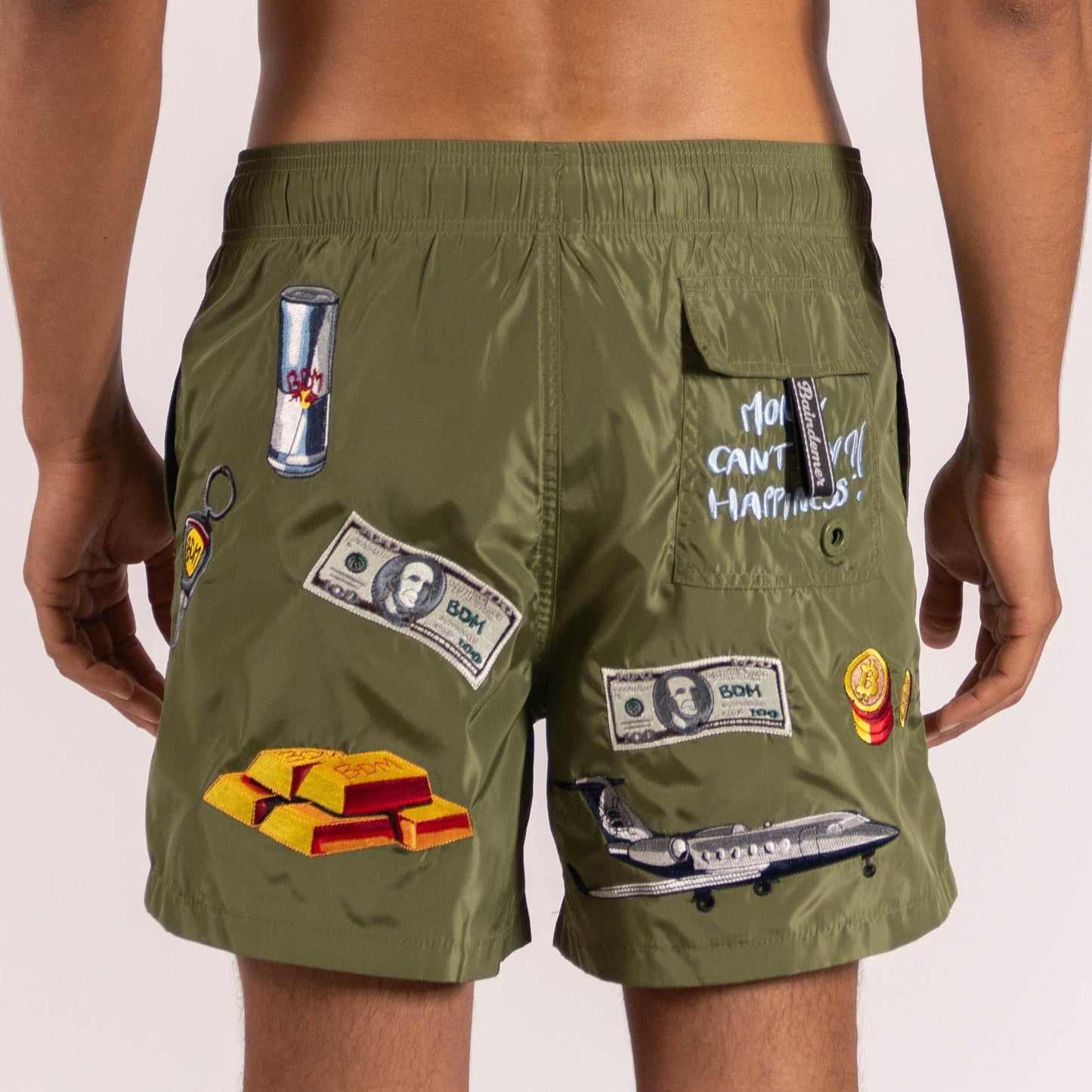 SWIMWEAR HAPPY | MILITARY GREEN