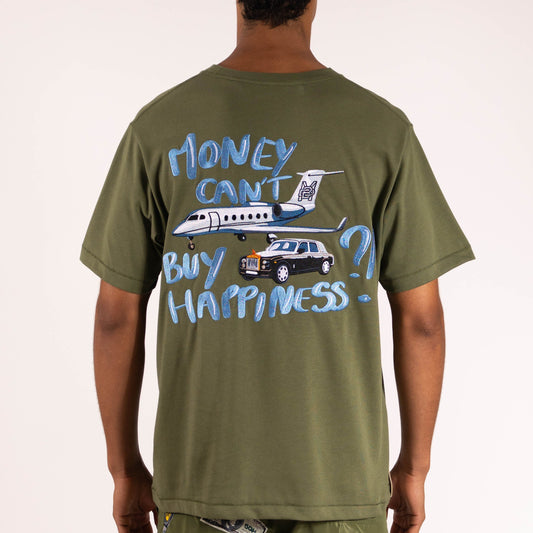 T-SHIRT MY HAPPINESS | MILITARY GREEN