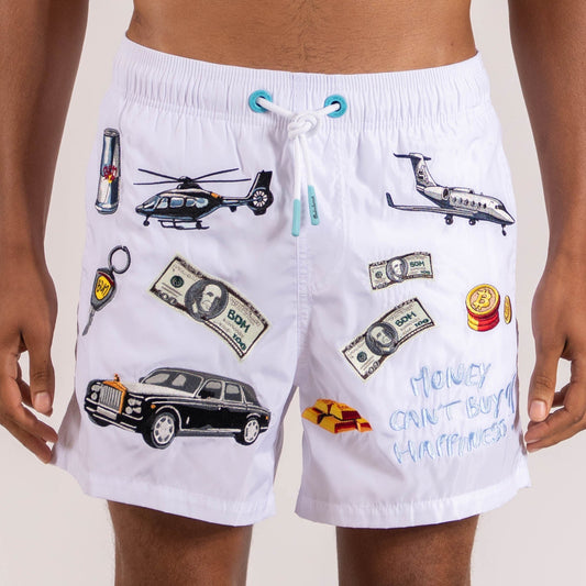 SWIMWEAR HAPPY | WHITE