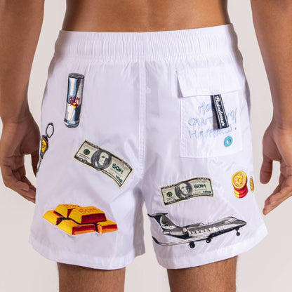 SWIMWEAR HAPPY | WHITE
