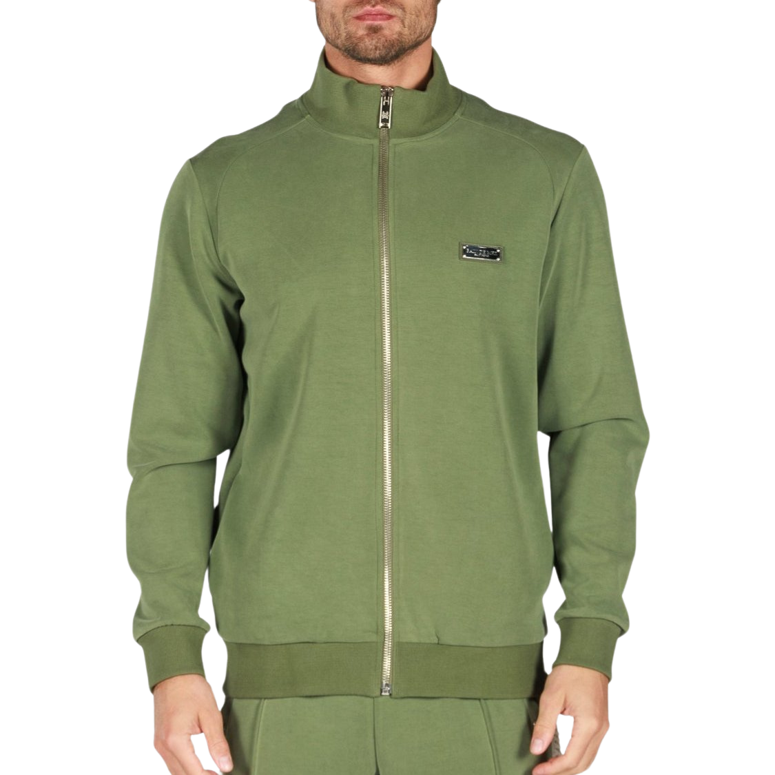 MILITARY GREEN | Mens Courchevel Crewneck