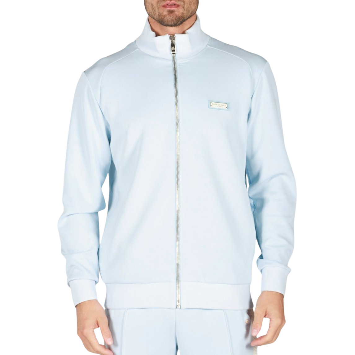 SKY BLUE | Mens Courchevel Crewneck