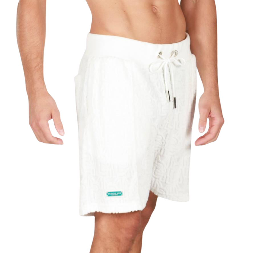 ECRU | Monogram Shorts