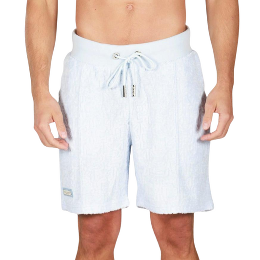 SKY BLUE | Monogram Shorts