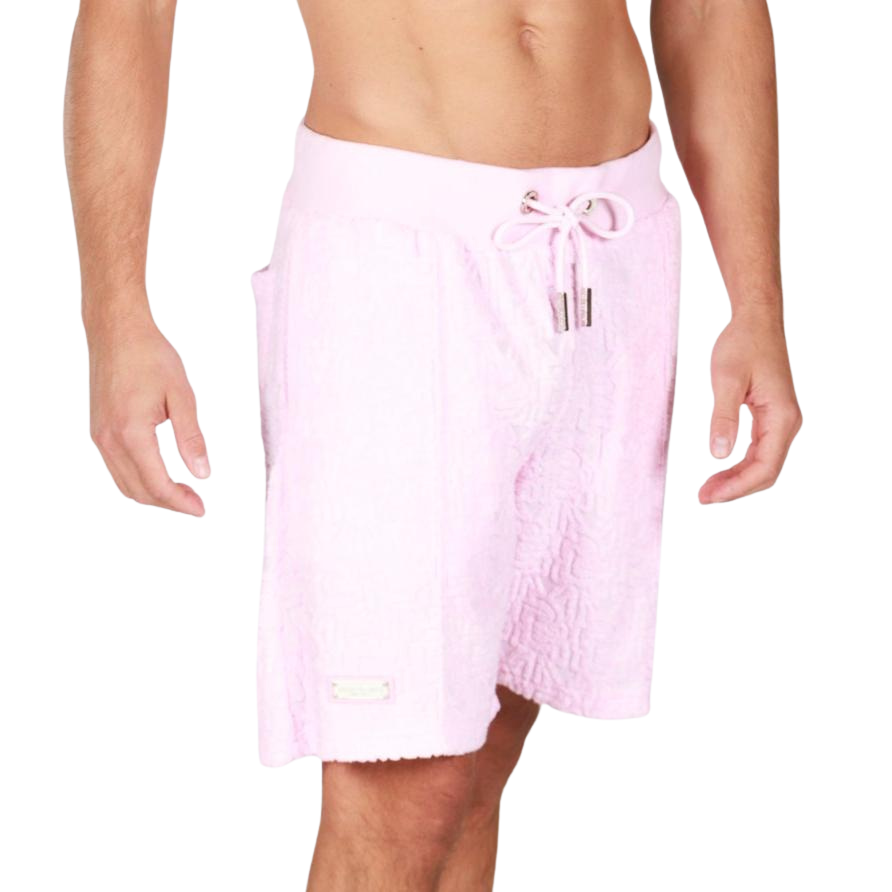 PINK | Monogram Shorts