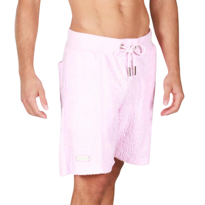PINK | Monogram Shorts