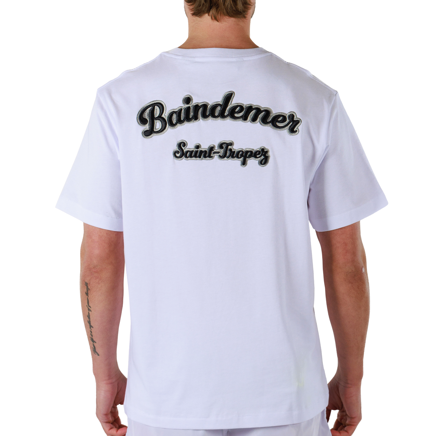 ALLARD WHITE | Mens Cotton Oversized T-Shirt BDM CLASSIC