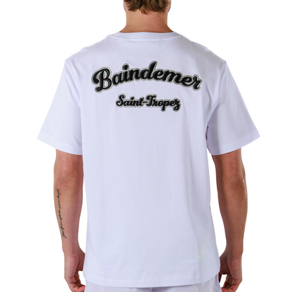 ALLARD WHITE | Mens Cotton Oversized T-Shirt BDM CLASSIC