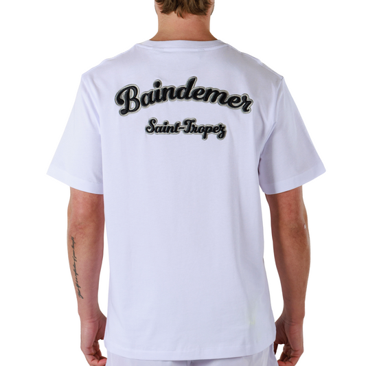 ALLARD WHITE | Mens Cotton Oversized T-Shirt BDM CLASSIC