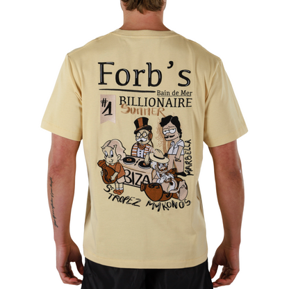 ALLARD SAND | Mens Cotton Oversized T-Shirt BDM FORB`S