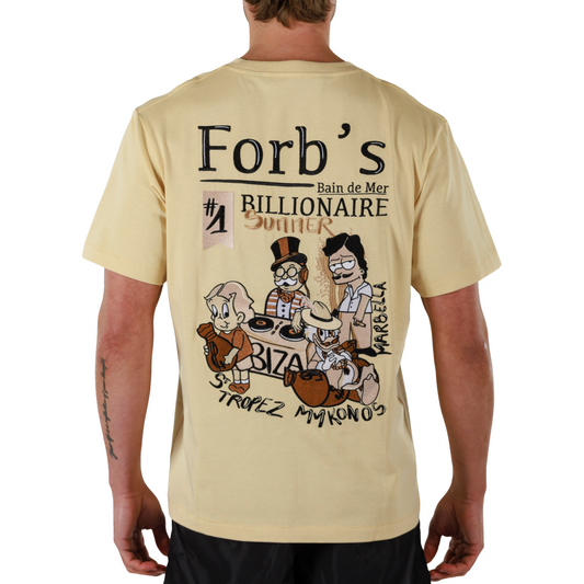 ALLARD SAND | Mens Cotton Oversized T-Shirt BDM FORB`S