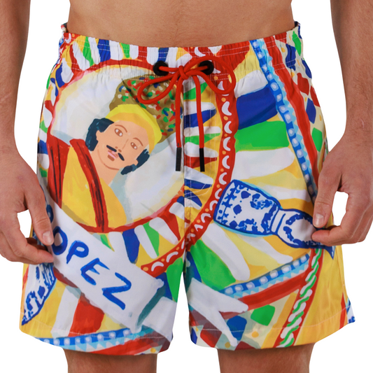 SALIN | Mens Swimwear DOLCE VITA PRINT