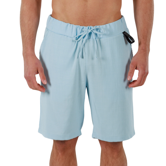SKY BLUE | Mens Linen Shorts