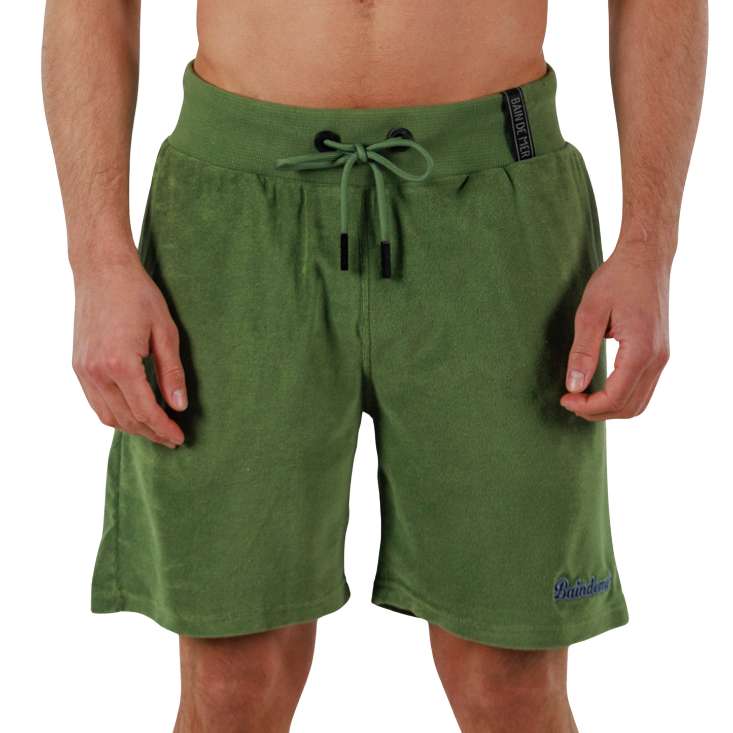 MILITARY GREEN | BDM Towelling Shorts